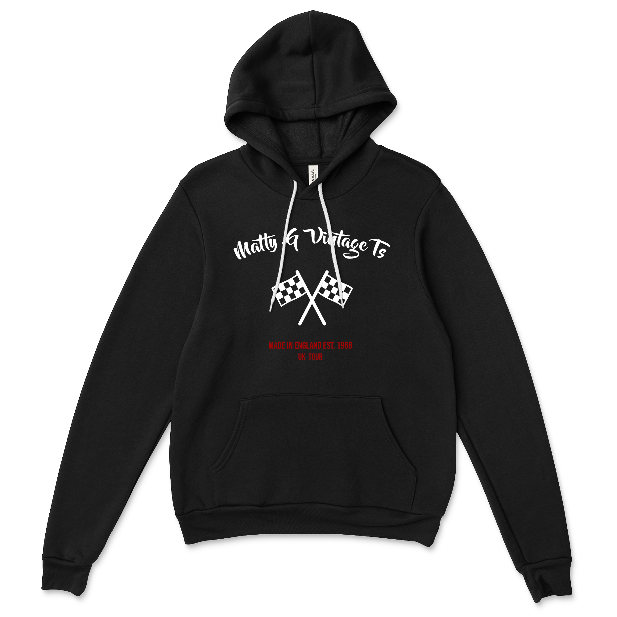 Flag Black Hoodie