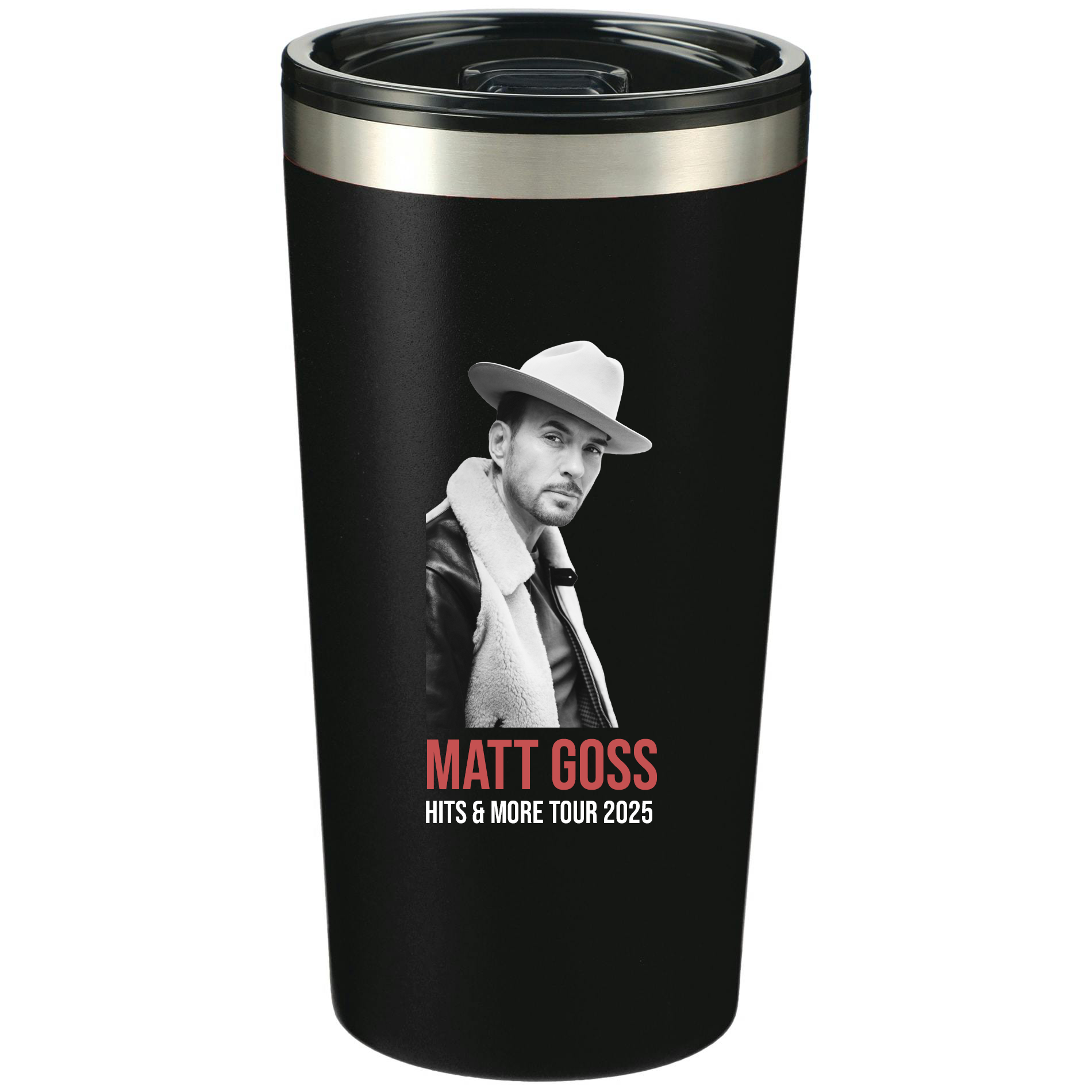 Matt Goss Black Travel Mug