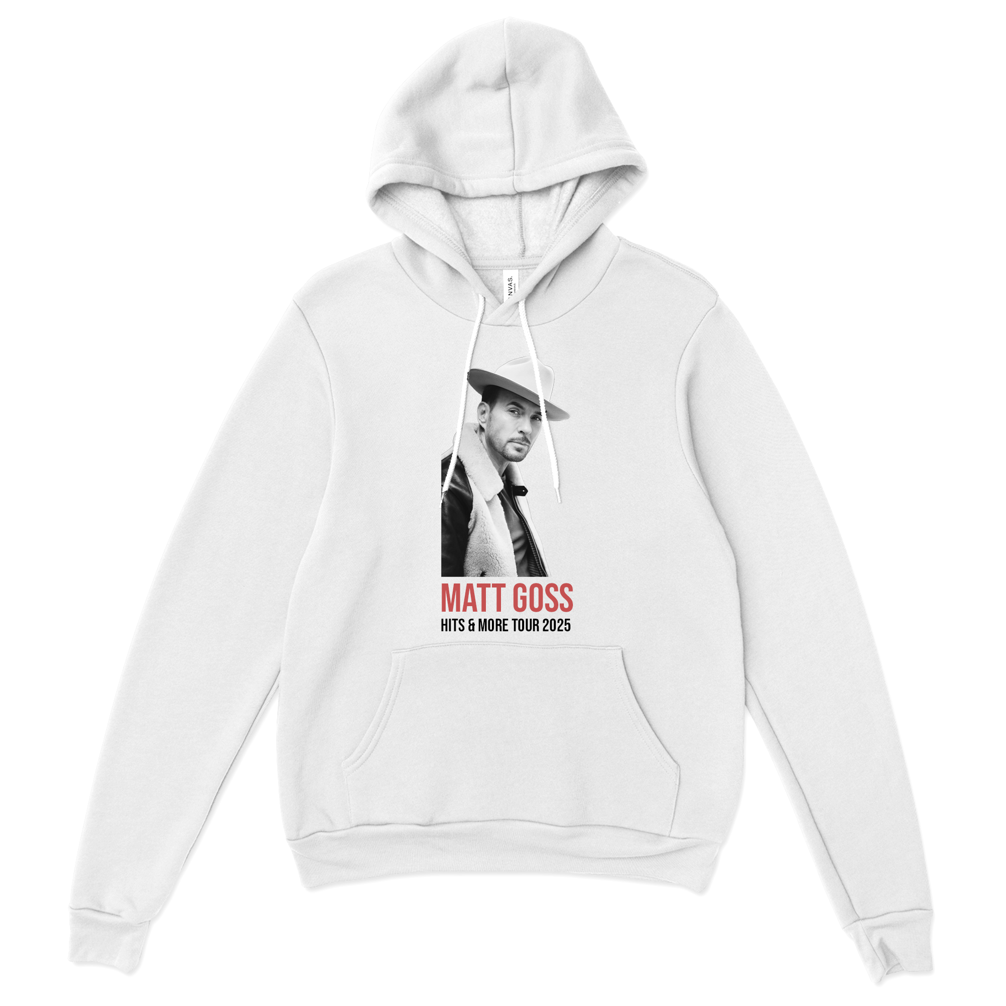 Matt Goss White Hoodie