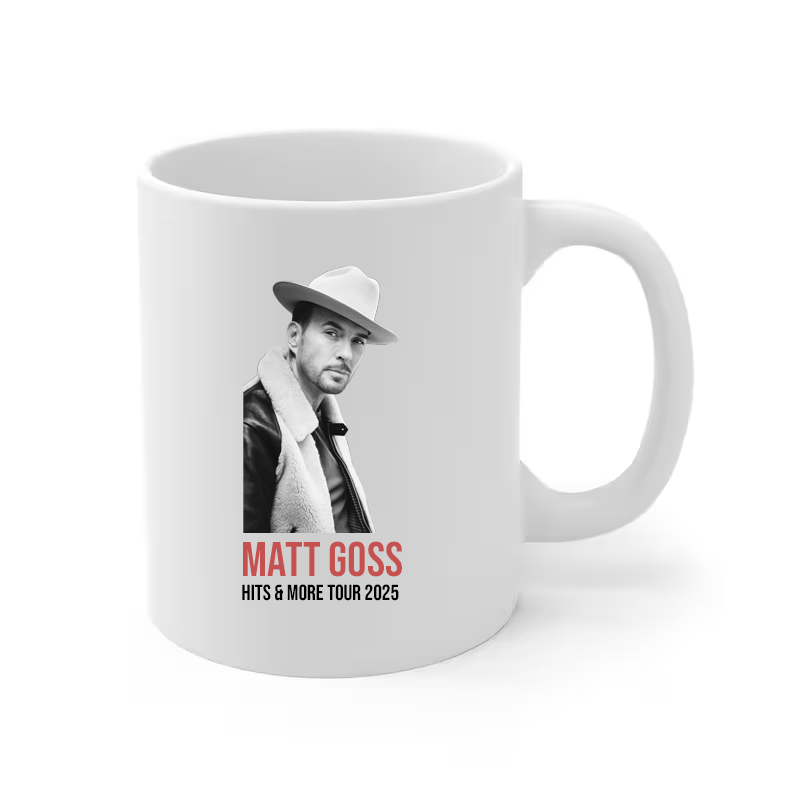 Matt Goss White Mug