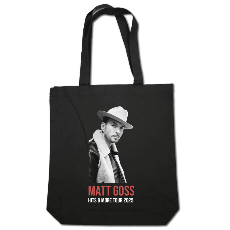 Matt Goss Black Tote Bag