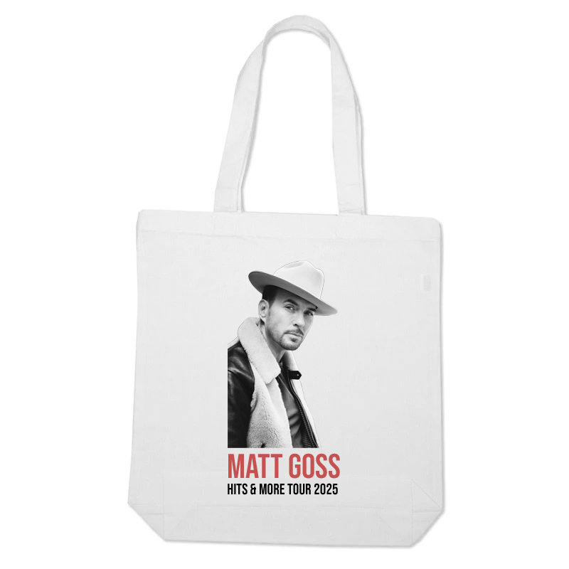 Matt Goss White Tote Bag