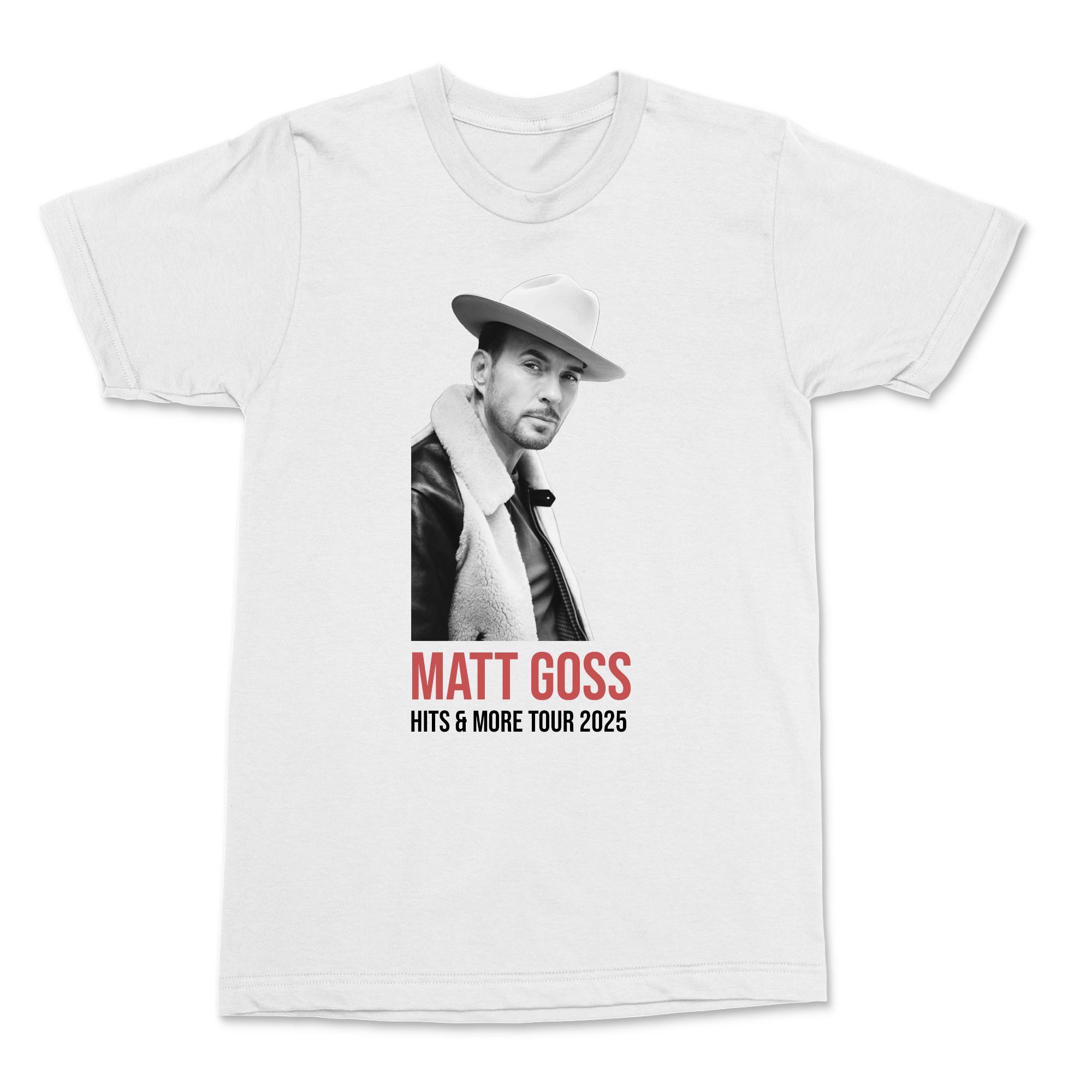 Matt Goss White T Shirt