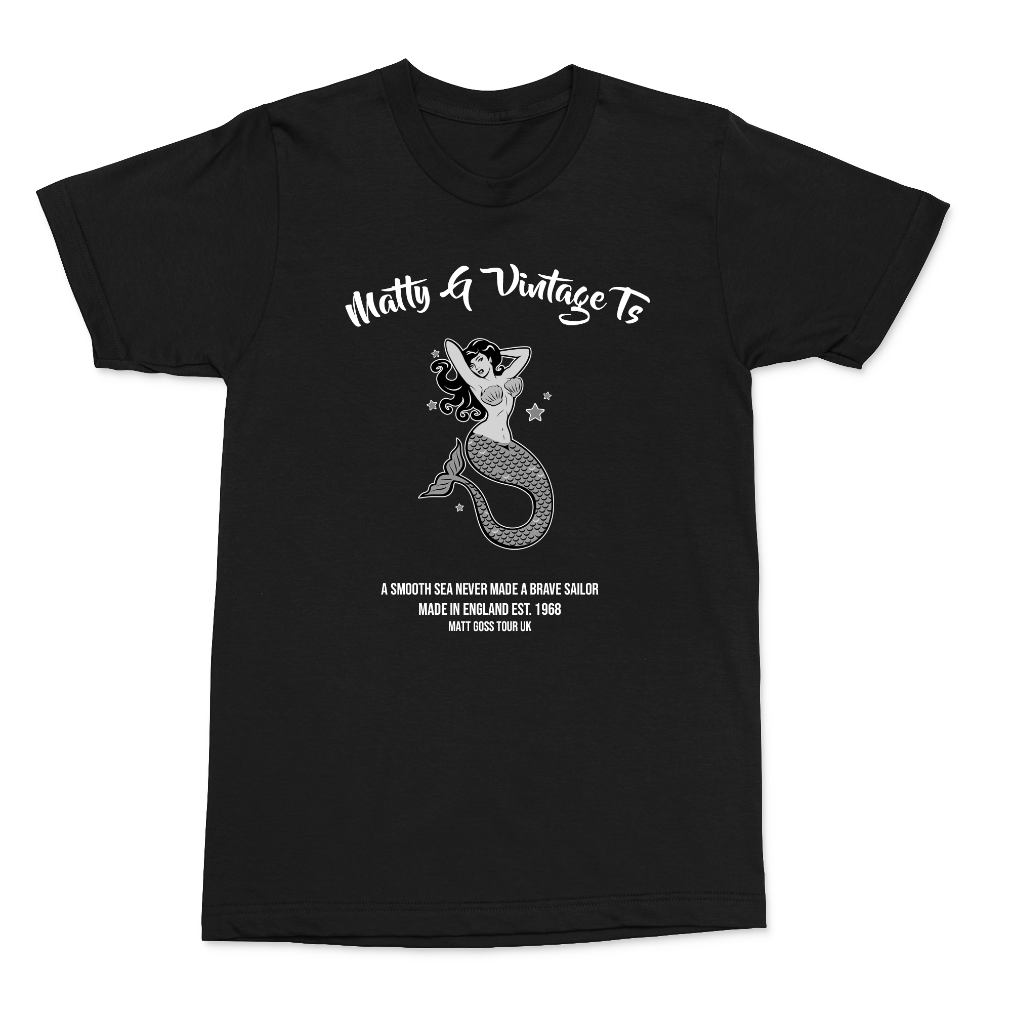 Mermaid Black T Shirt